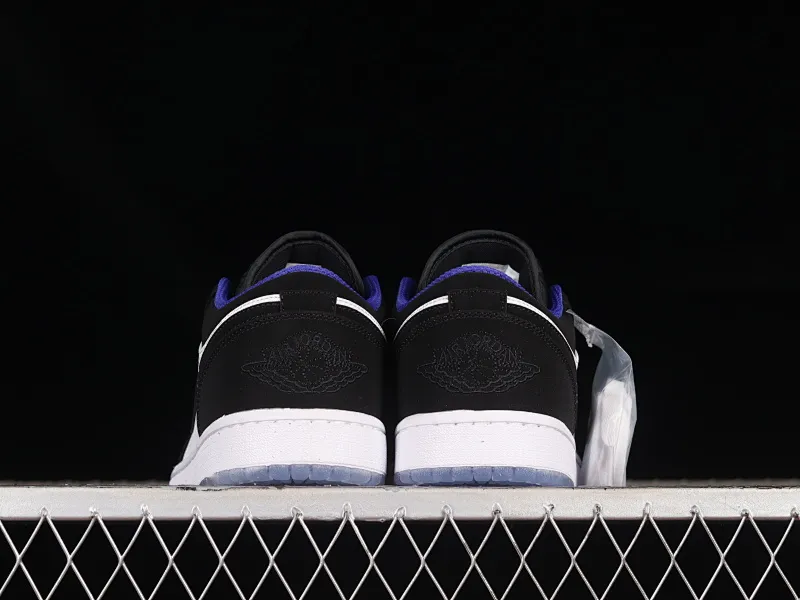 All categories Air Jordan Jordan series basketball shoes Air Jordan 1 Low Air Jordan 1 Low AJ1 Joe 1 crystal black and white low-top cultural basketball shoes 553558-108